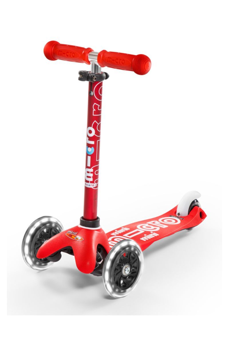 Cuarta imagen del Patinete Micro Mini Deluxe Rojo LED - MMD052