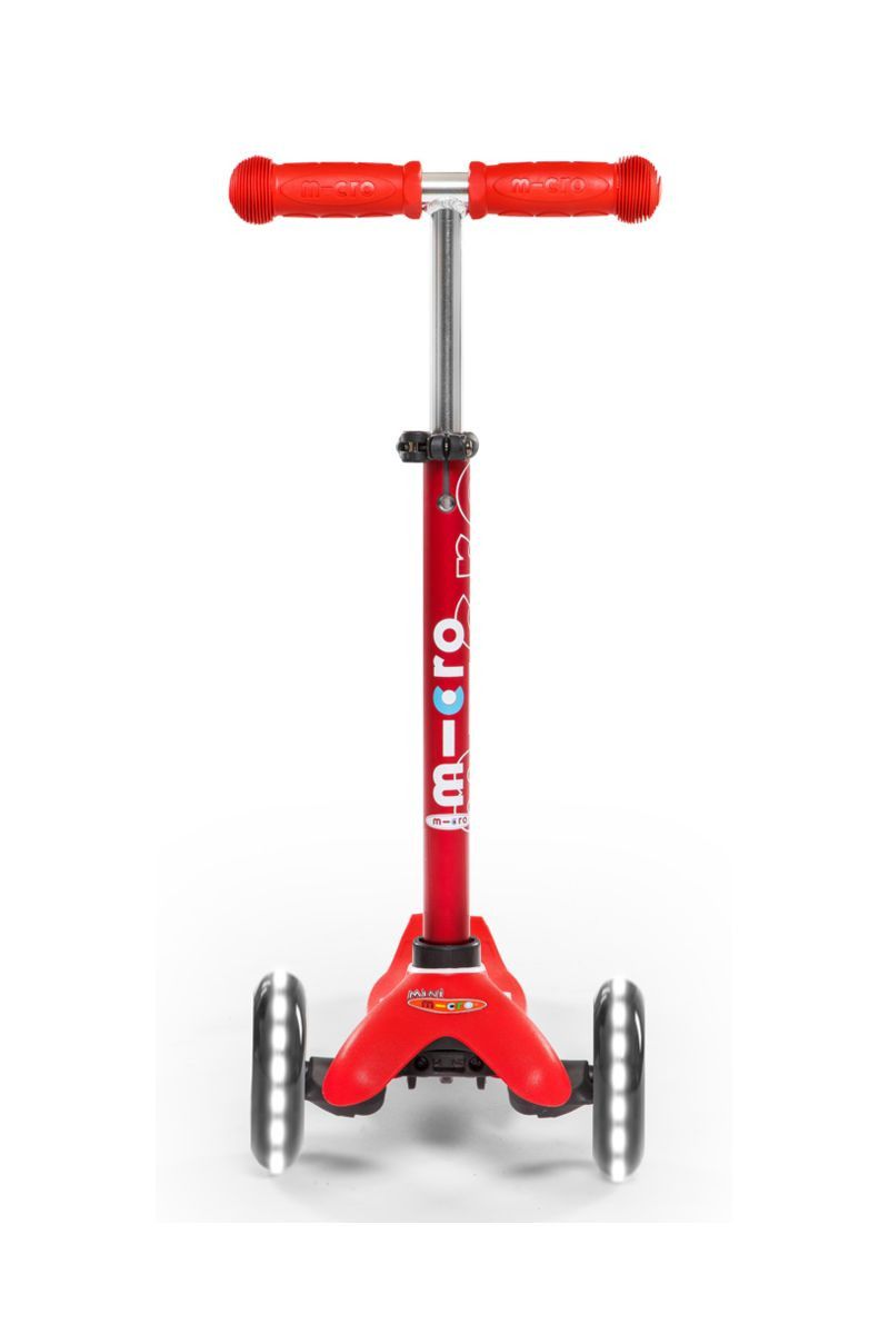Tercera imagen del Patinete Micro Mini Deluxe Rojo LED - MMD052