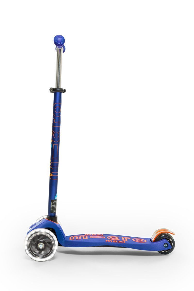 Séptima imagen del Patinete Micro Maxi Deluxe Azul LED