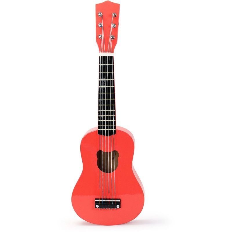 Primera imagen de la Guitarra Neón Fluorescente de madera - Vilac