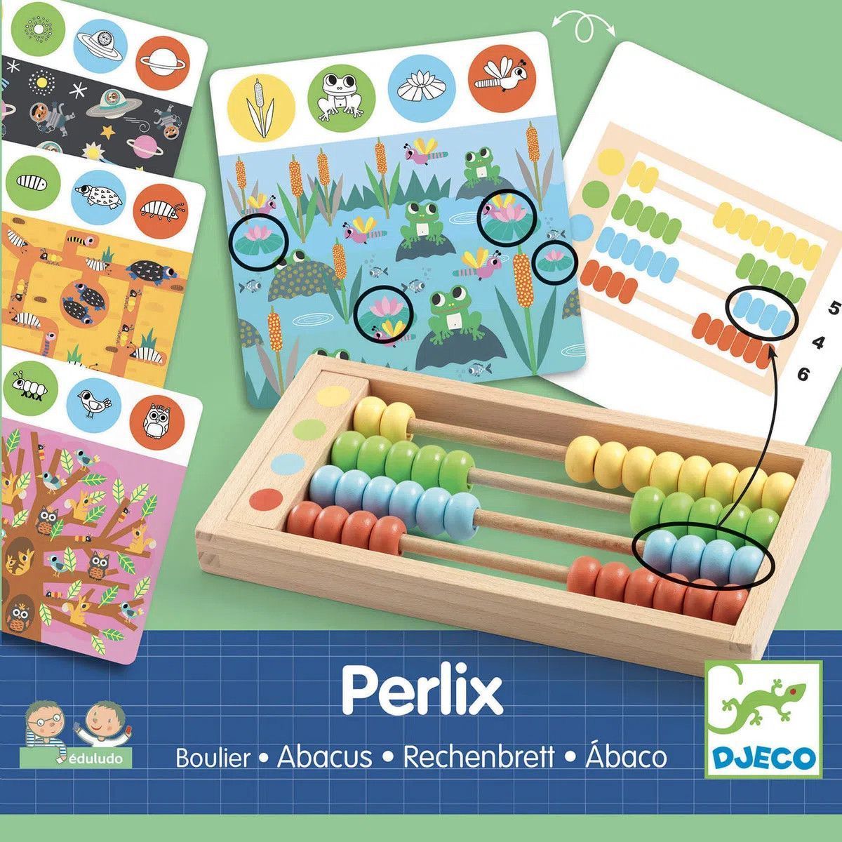 Primera imagen de Eduludo Perlix Ábaco - juego de matemáticas