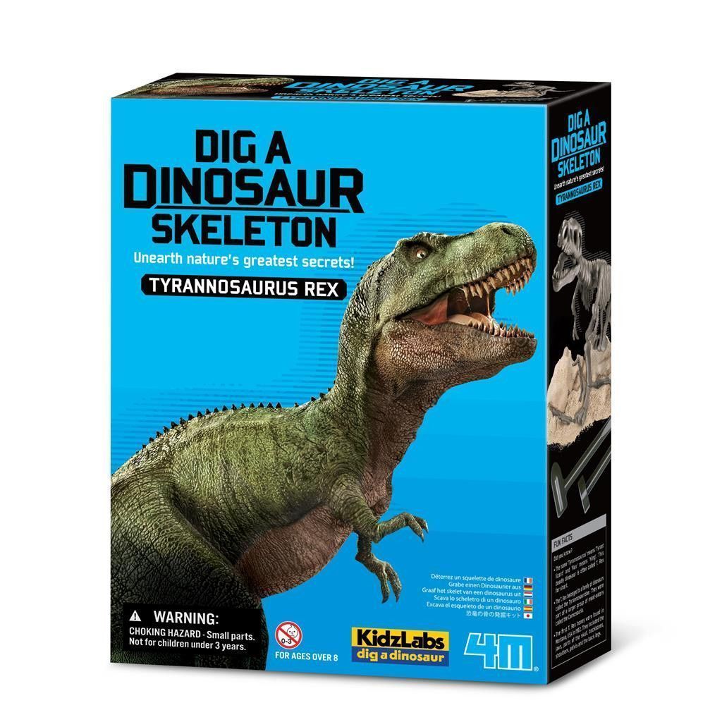 Primera imagen de Kidzlabs set de Paleontología esqueleto Tyrannosaurus Rex