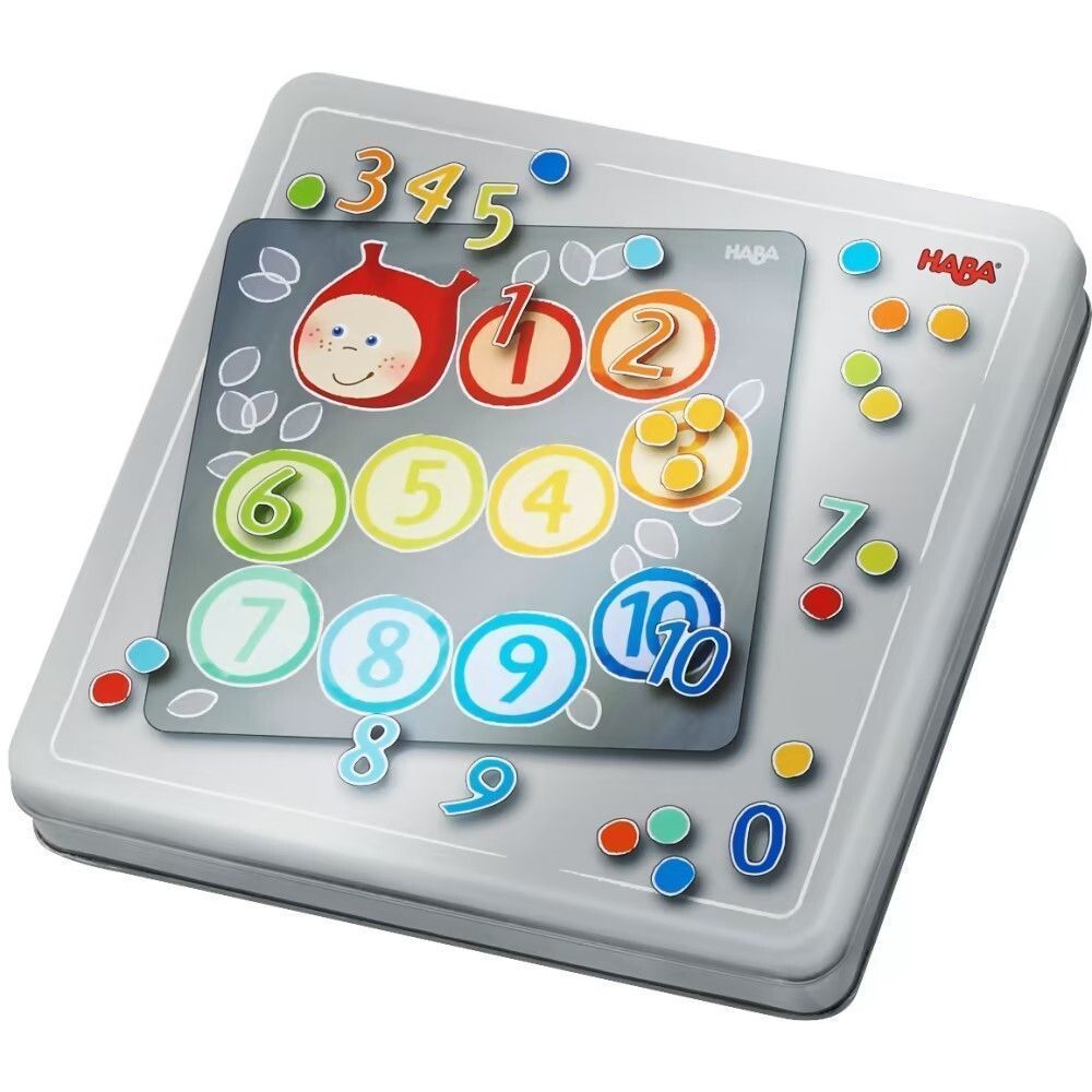 Primera imagen de la Caja de Juego Magnético Números de HABA