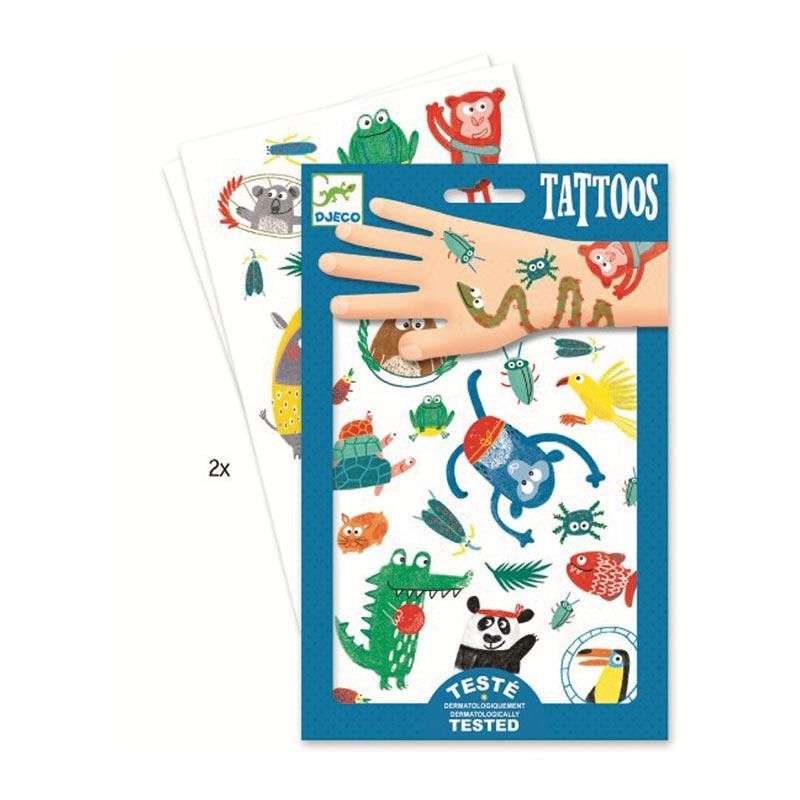 Imagen de Tatuajes infantiles Hocicos de Djeco