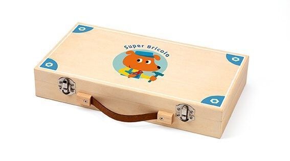 Segunda imagen de Mi Supermaletín Bricolo Caja de herramientas de Djeco