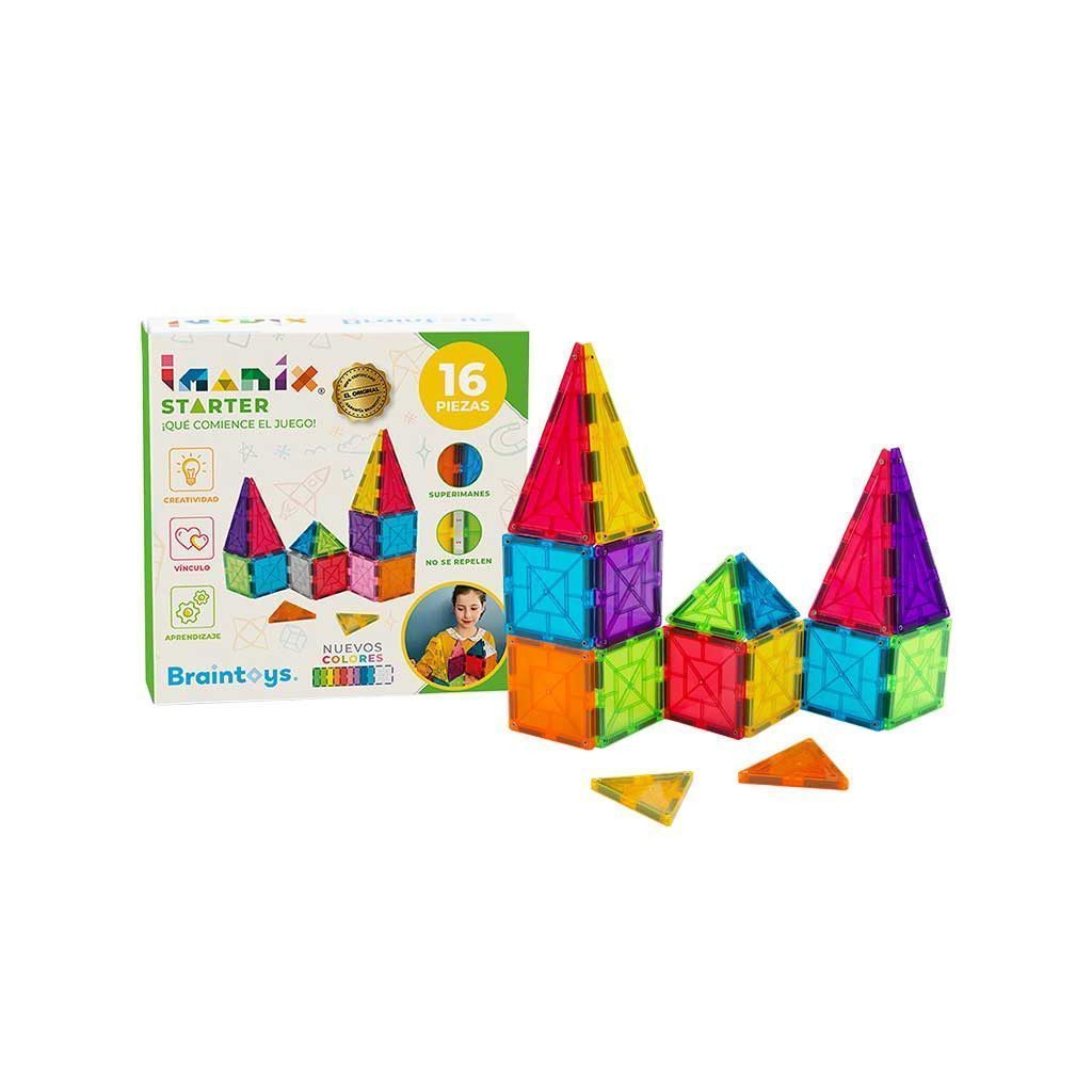 Primera imagen del BrainToys Imanix Starter set de 16 piezas Juego de construcción magnética