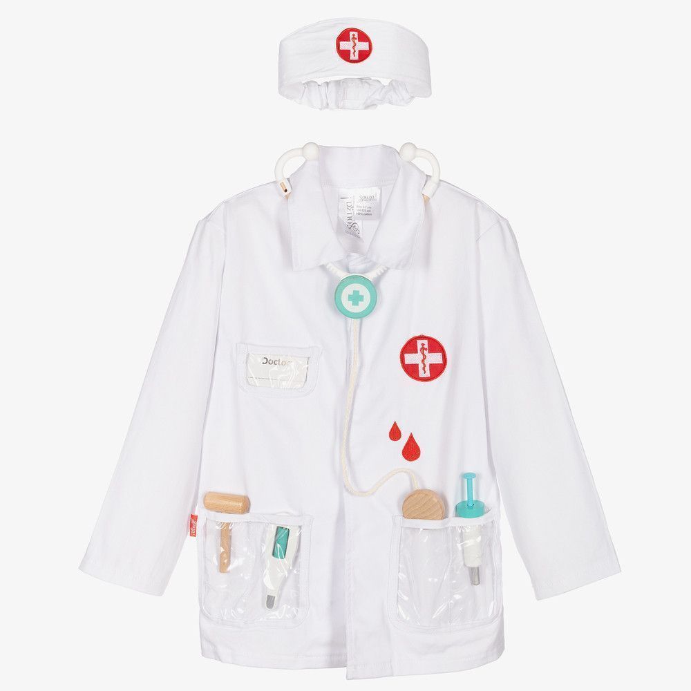 Primera imagen del Conjunto de Médico disfraz con accesorios