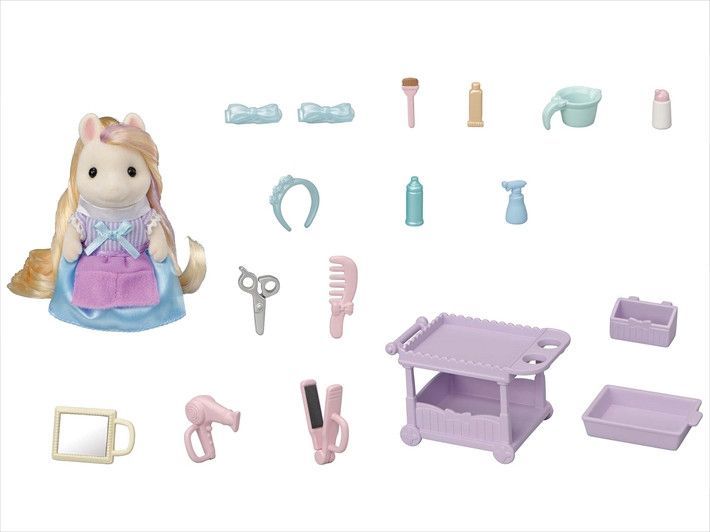 Segunda imagen del Set Estilista Pony Serafina - Sylvanian Families