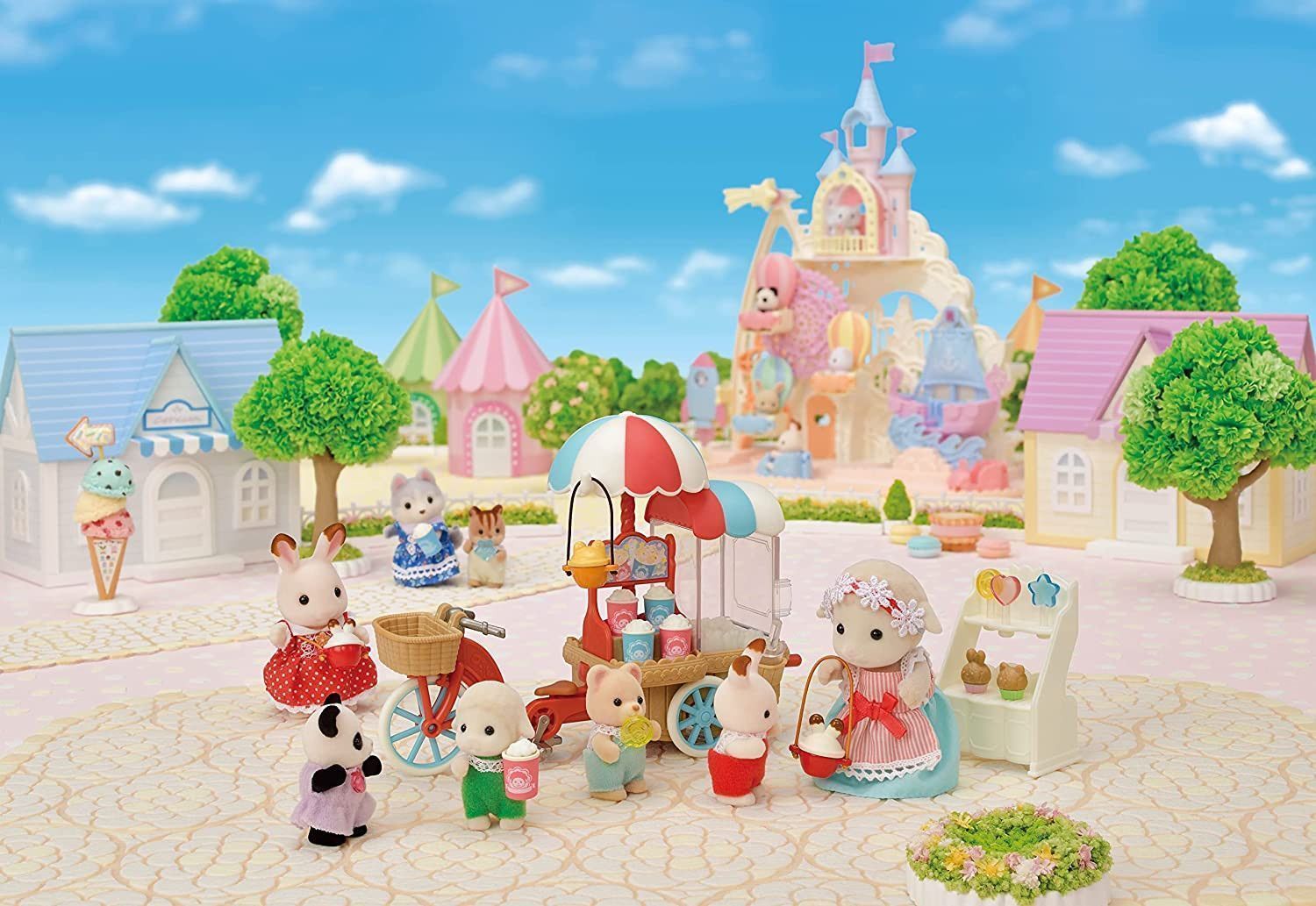 Novena imagen del Puesto de palomitas de Bárbara Oveja - Sylvanian Families