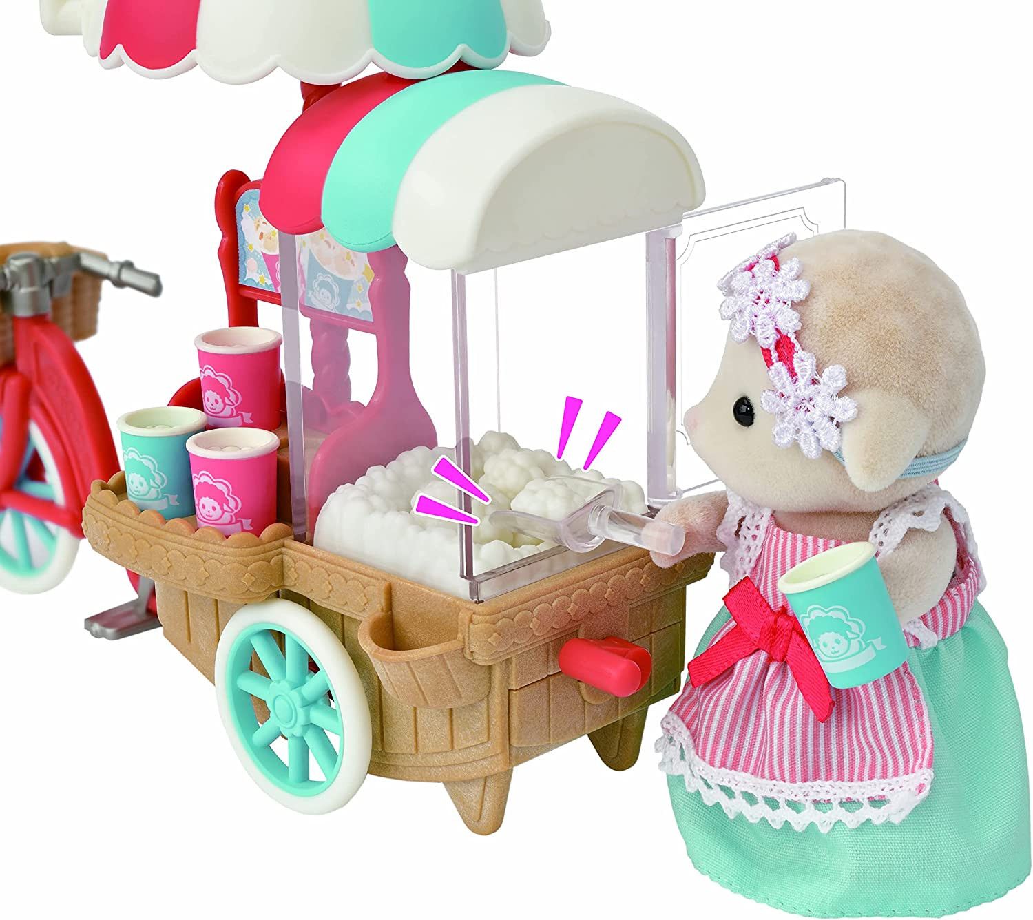Quinta imagen del Puesto de palomitas de Bárbara Oveja - Sylvanian Families