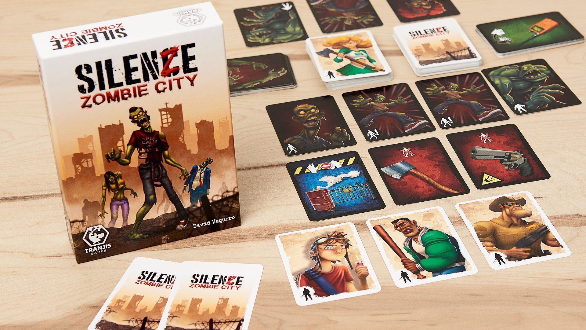 Sexta imagen de SilenZe, Zombie City Juego de cartas