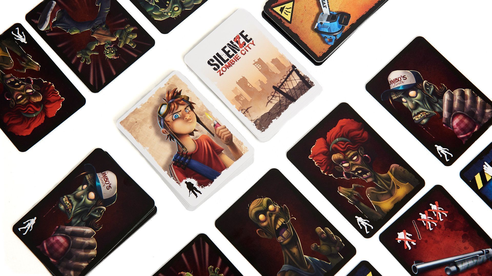 Quinta imagen de SilenZe, Zombie City Juego de cartas