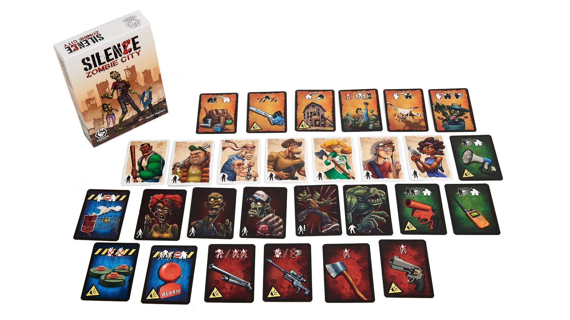 Segunda imagen de SilenZe, Zombie City Juego de cartas