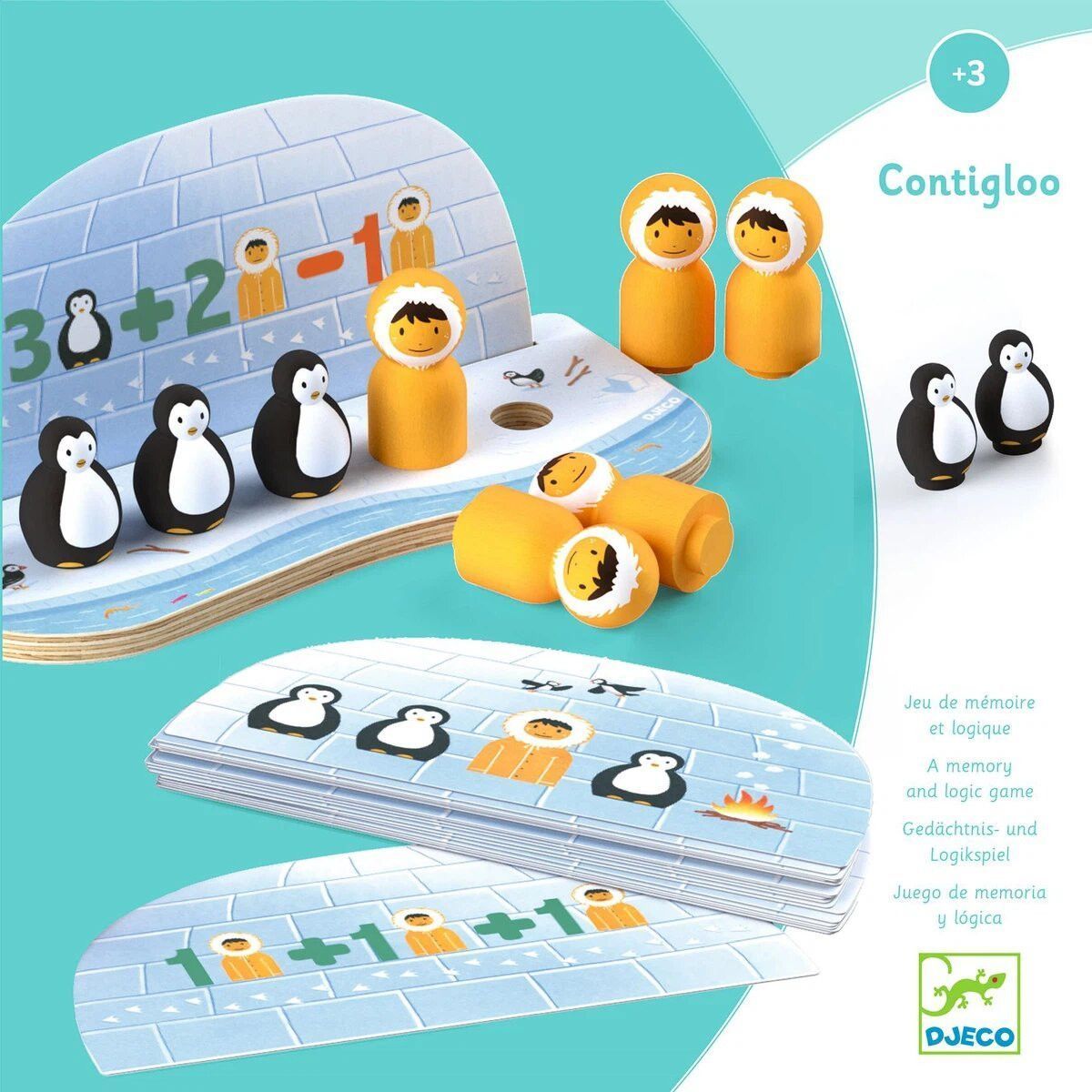 Primera imagen del Juego Educativo Contigloo de Djeco