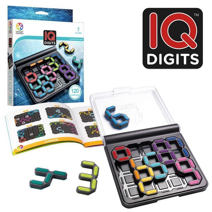 Primera imagen del IQ Digits de Smart Games juego de lógica