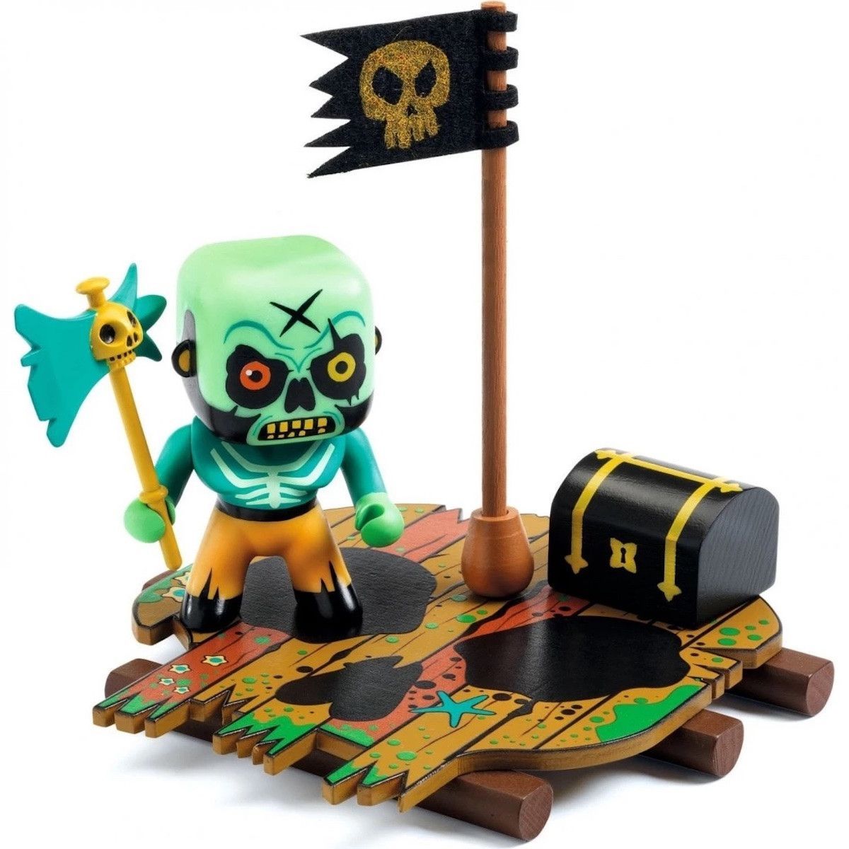 Primera imagen del pirata Skullapic de Arty Toys