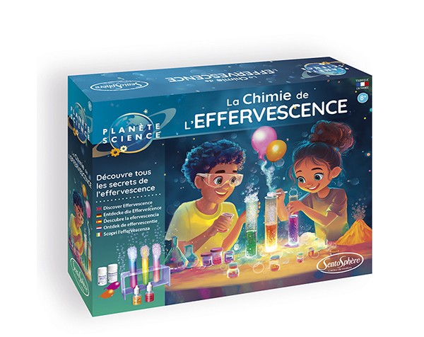 Primera imagen de la química de la efervescencia de SentoSphere