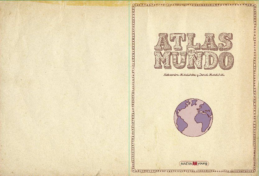 Tercera imagen del Atlas del Mundo. Edición Púrpura de Maeva