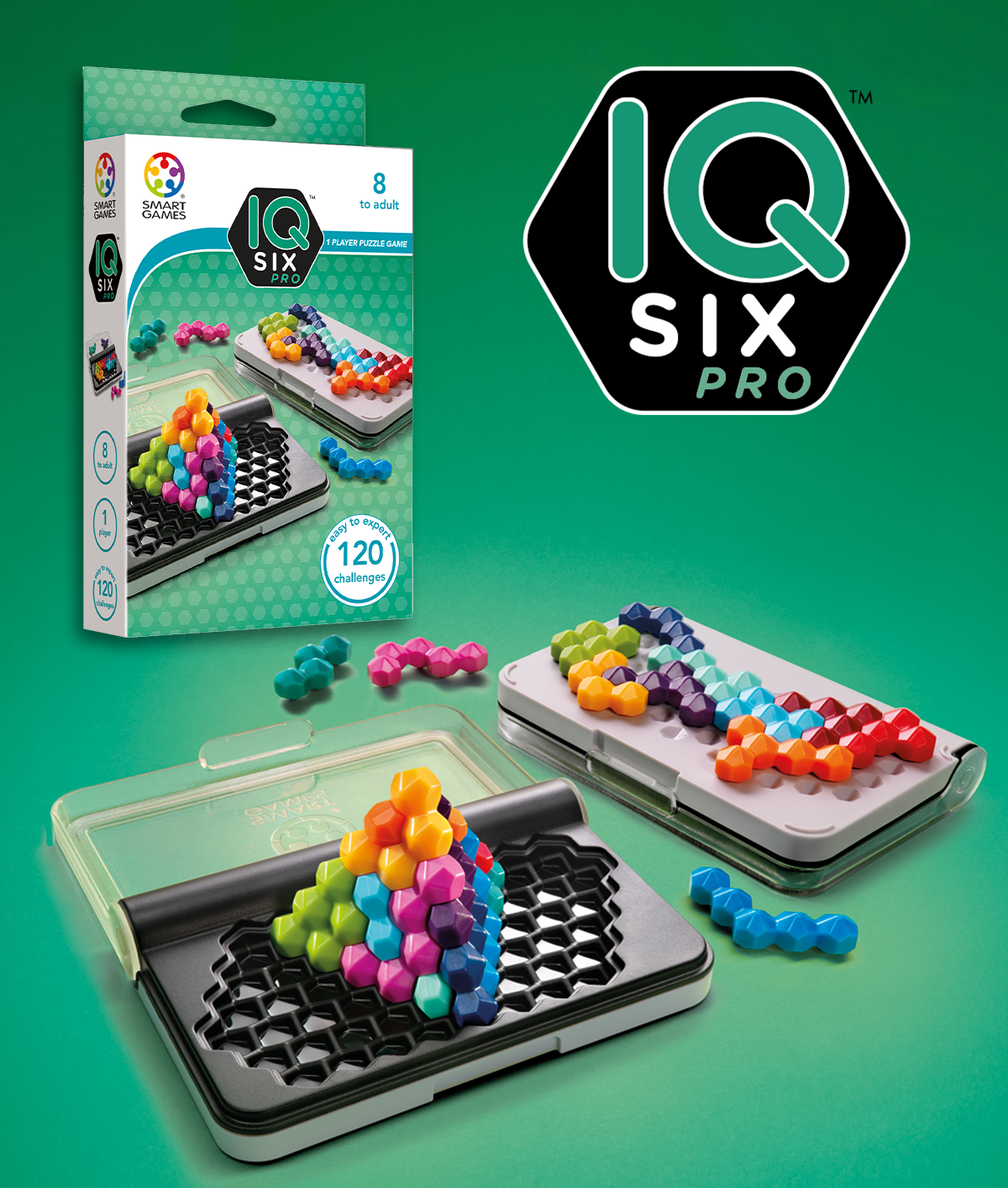 Primera imagen del IQ Six Pro de Smart Games Juego de lógica
