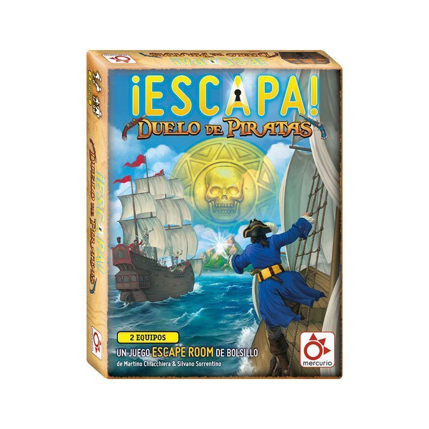 Primera imagen de Escapa. Duelo de Piratas Juego Escape Room de Mercurio