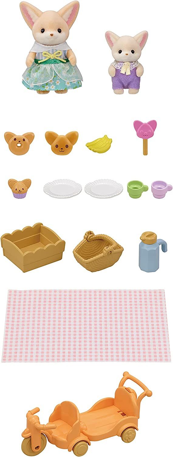 Sexta imagen del Set de Picnic Hermanos Zorro del Desierto de Sylvanian Families