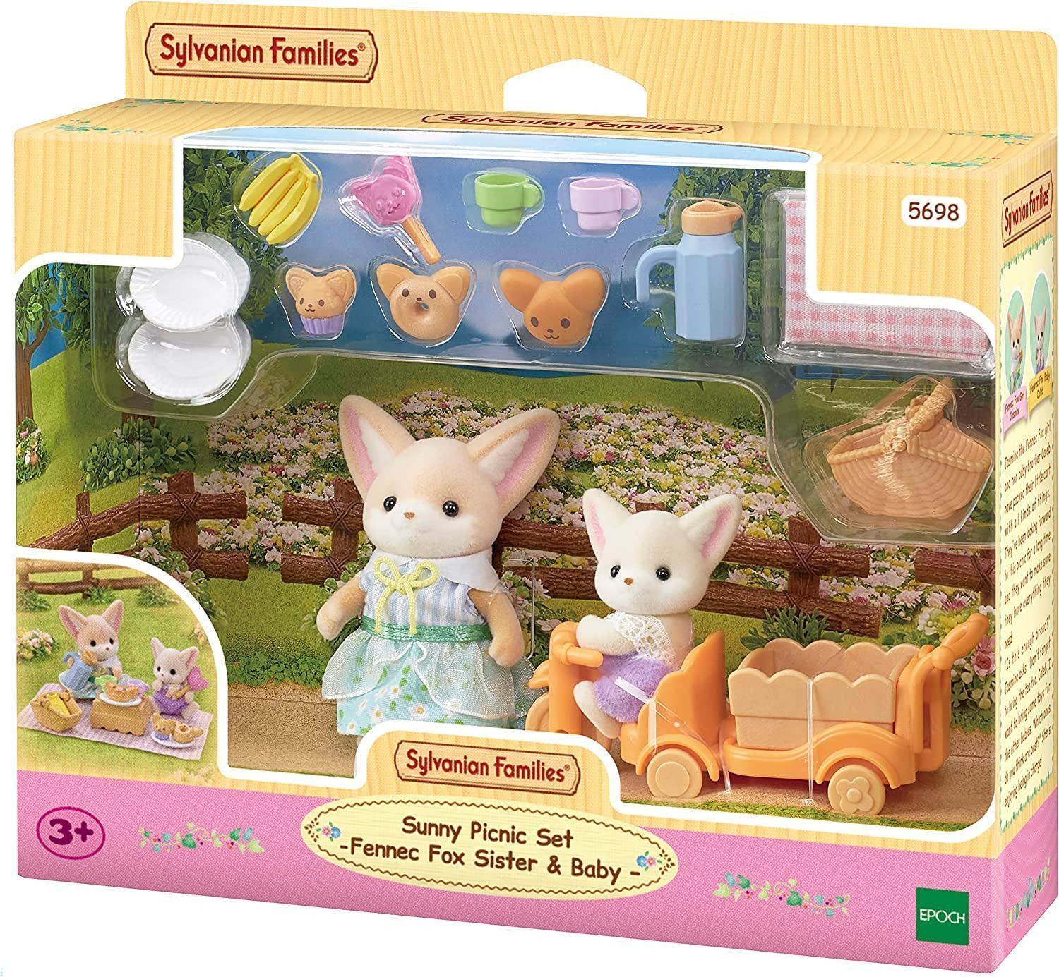 Septima imagen del Set de Picnic Hermanos Zorro del Desierto de Sylvanian Families