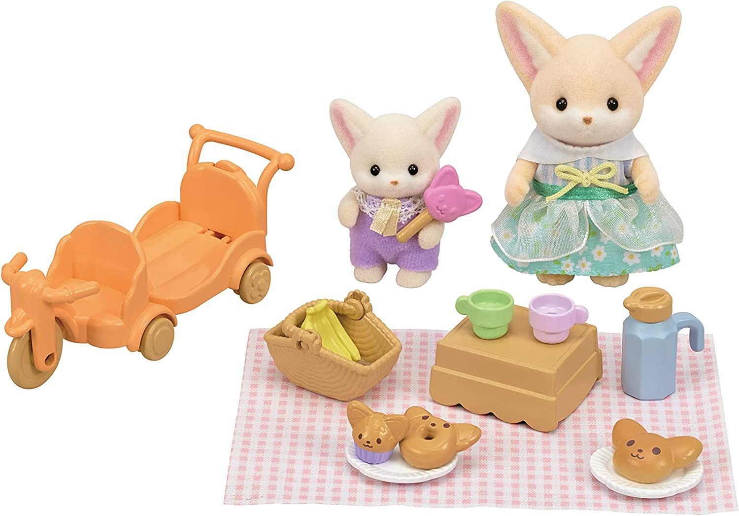 Primera imagen del Set de Picnic Hermanos Zorro del Desierto de Sylvanian Families