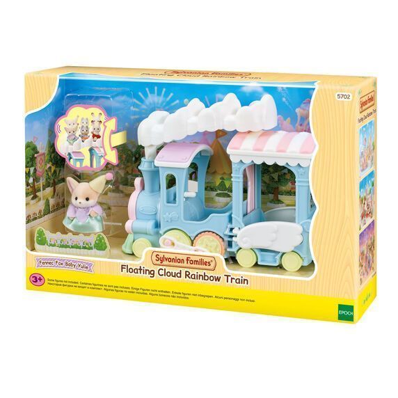 Quinta imagen del Tren Arcoíris de las Nubes de Sylvanian Families
