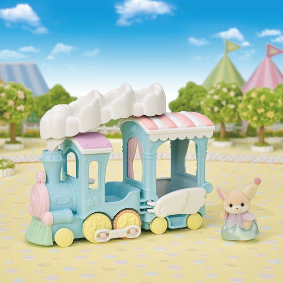 Cuarta imagen del Tren Arcoíris de las Nubes de Sylvanian Families