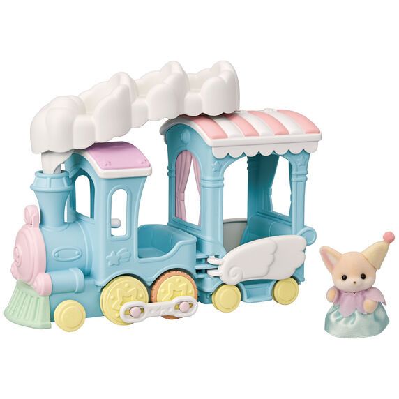 Primera imagen del Tren Arcoíris de las Nubes de Sylvanian Families