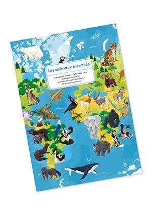 Cuarta imagen del Puzle Educativo Animales en Peligro de Extinción 200 Pzas. de Janod