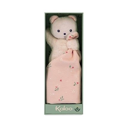 Cuarta imagen del Doudou Osito Rosa 17 cm. de Kaloo