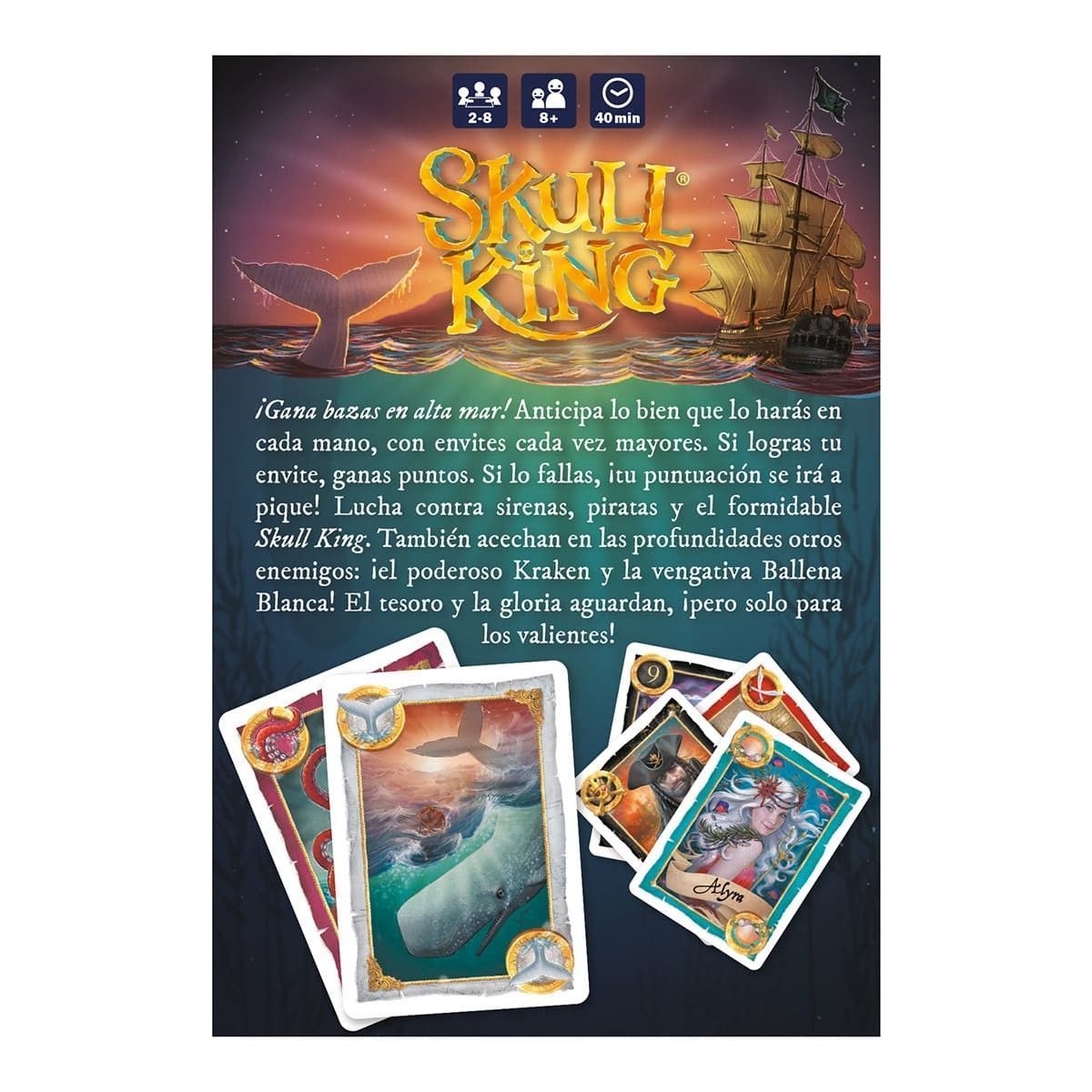 Sexta imagen de Skull King Juego de Cartas de Devir
