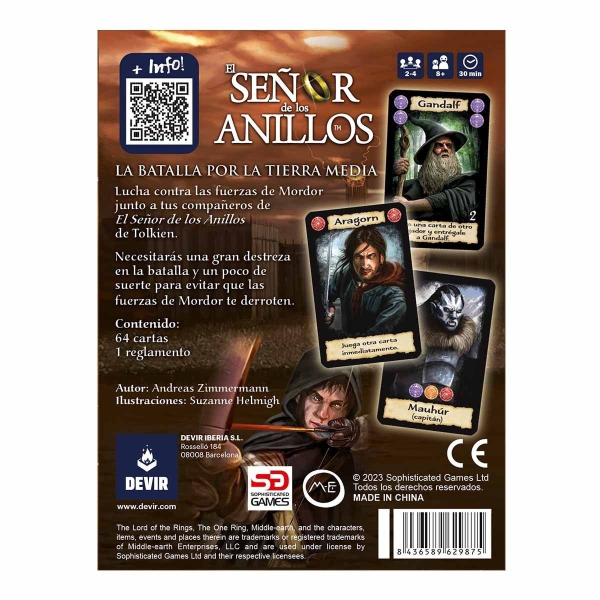 Tercera imagen de El Señor de los Anillos. La Batalla por la Tierra Media (Pocket) de Devir