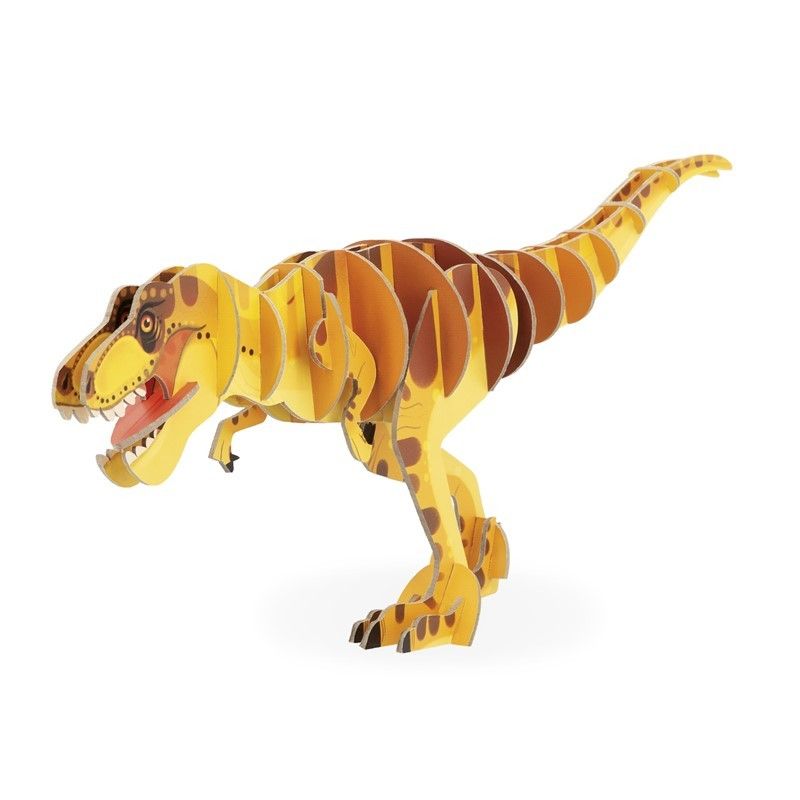 Cuarta imagen del Puzle en 3D El Tyrannosaurus Rex de Janod