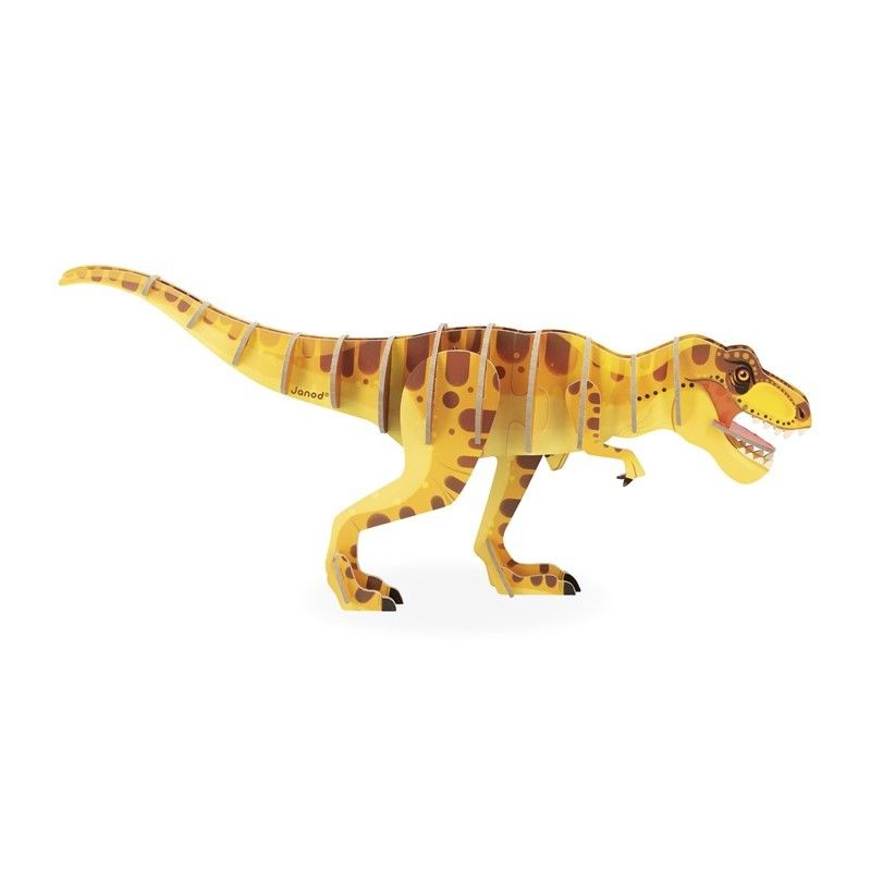Tercera imagen del Puzle en 3D El Tyrannosaurus Rex de Janod