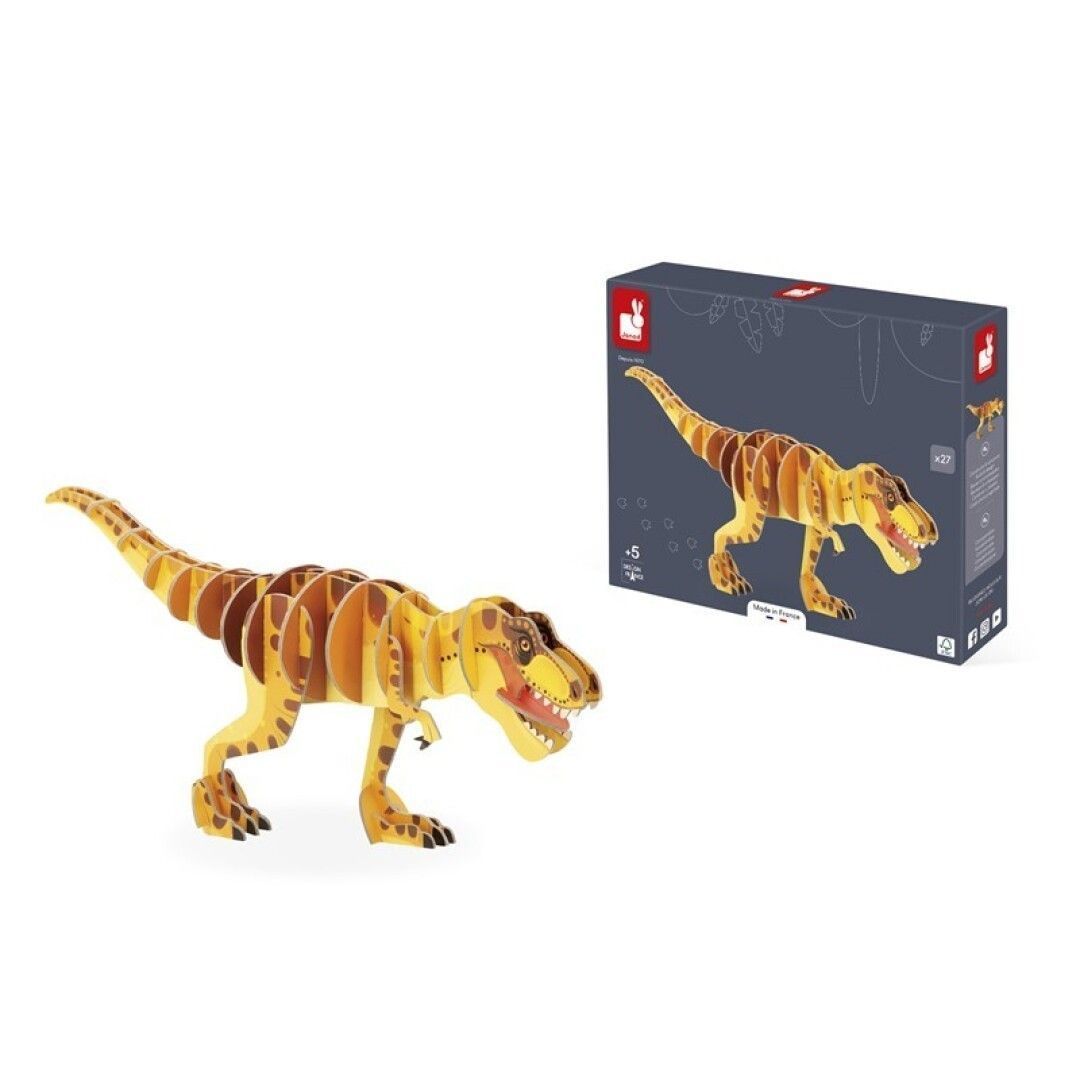 Segunda imagen del Puzle en 3D El Tyrannosaurus Rex de Janod