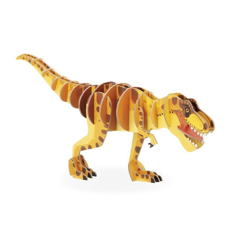 Primera imagen del Puzle en 3D El Tyrannosaurus Rex de Janod