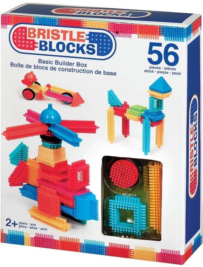 Primera imagen de la Caja Bristle Blocks juego de construcción 56 piezas