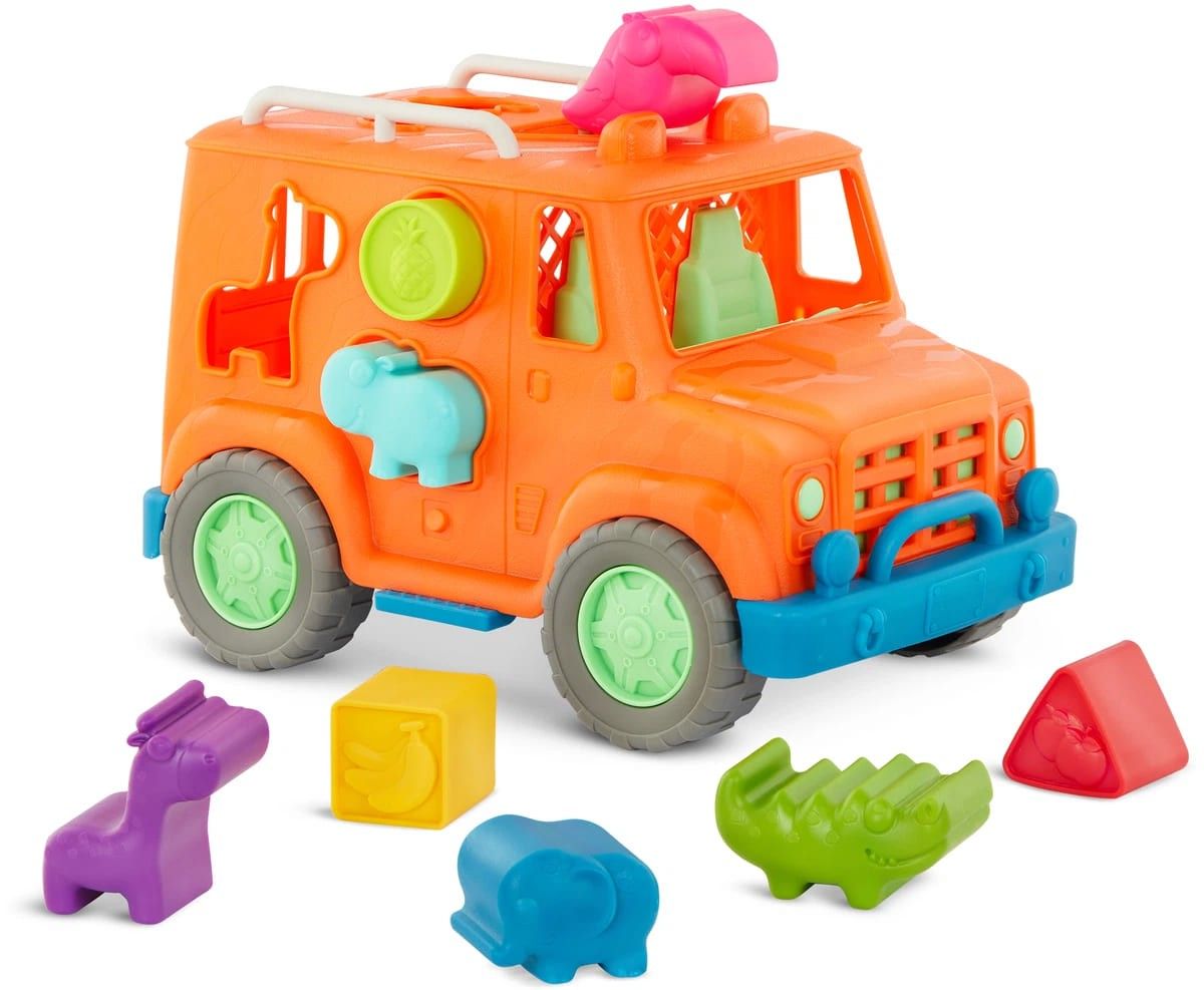 Primera imagen del Camión Safari con formas para encajar de Wonder Wheels