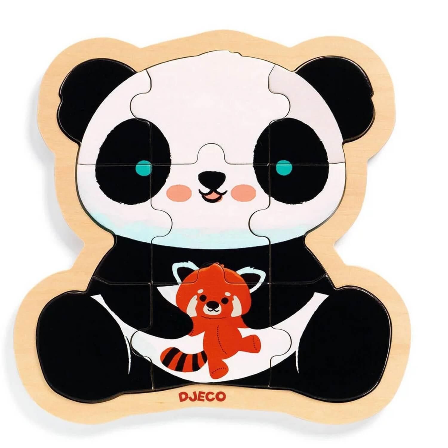 Segunda imagen del Puzzlo Panda de Djeco