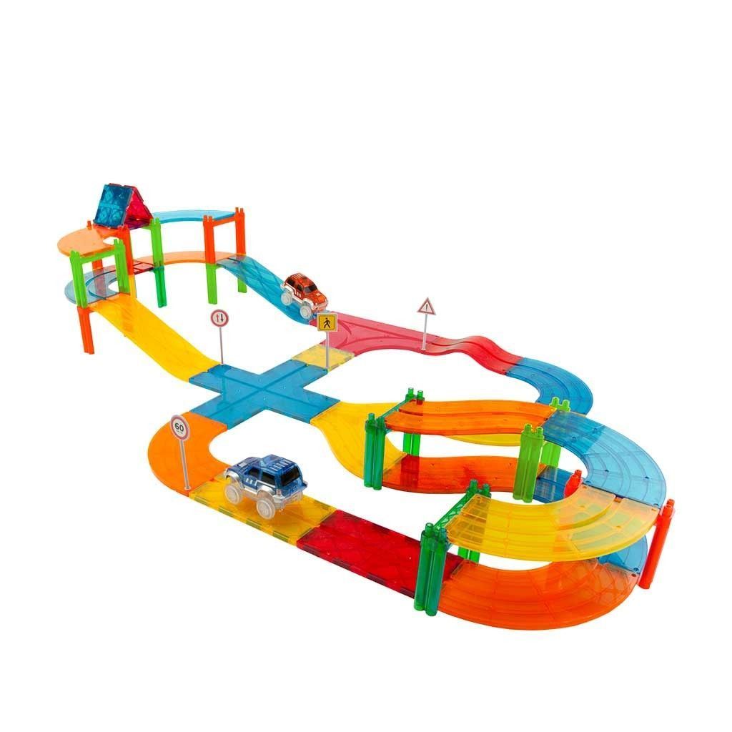Primera imagen de Braintoys Imanix Pista de Carreras 50 pzas Juego de construcción magnética