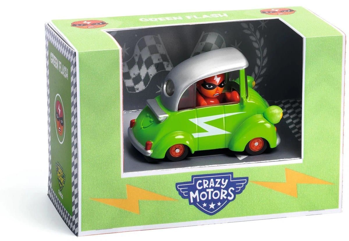 Segunda imagen de Green Flash. Crazy Motors de Djeco