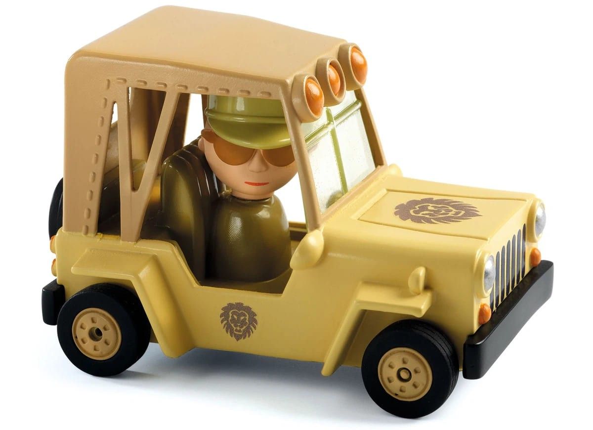 Primera imagen de Lion Safari. Crazy Motors de Djeco