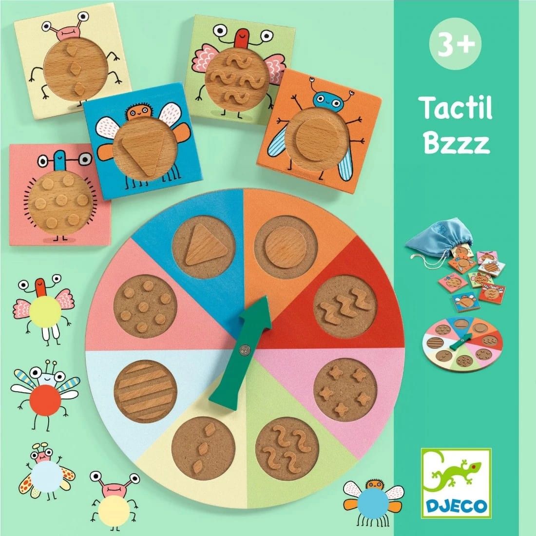 Primera imagen del Juego Educativo Táctil Bzzz de Djeco