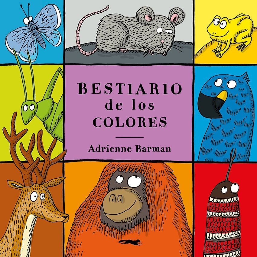 Primera imagen de Bestiario de los Colores de la editorial Libros del Zorro Rojo