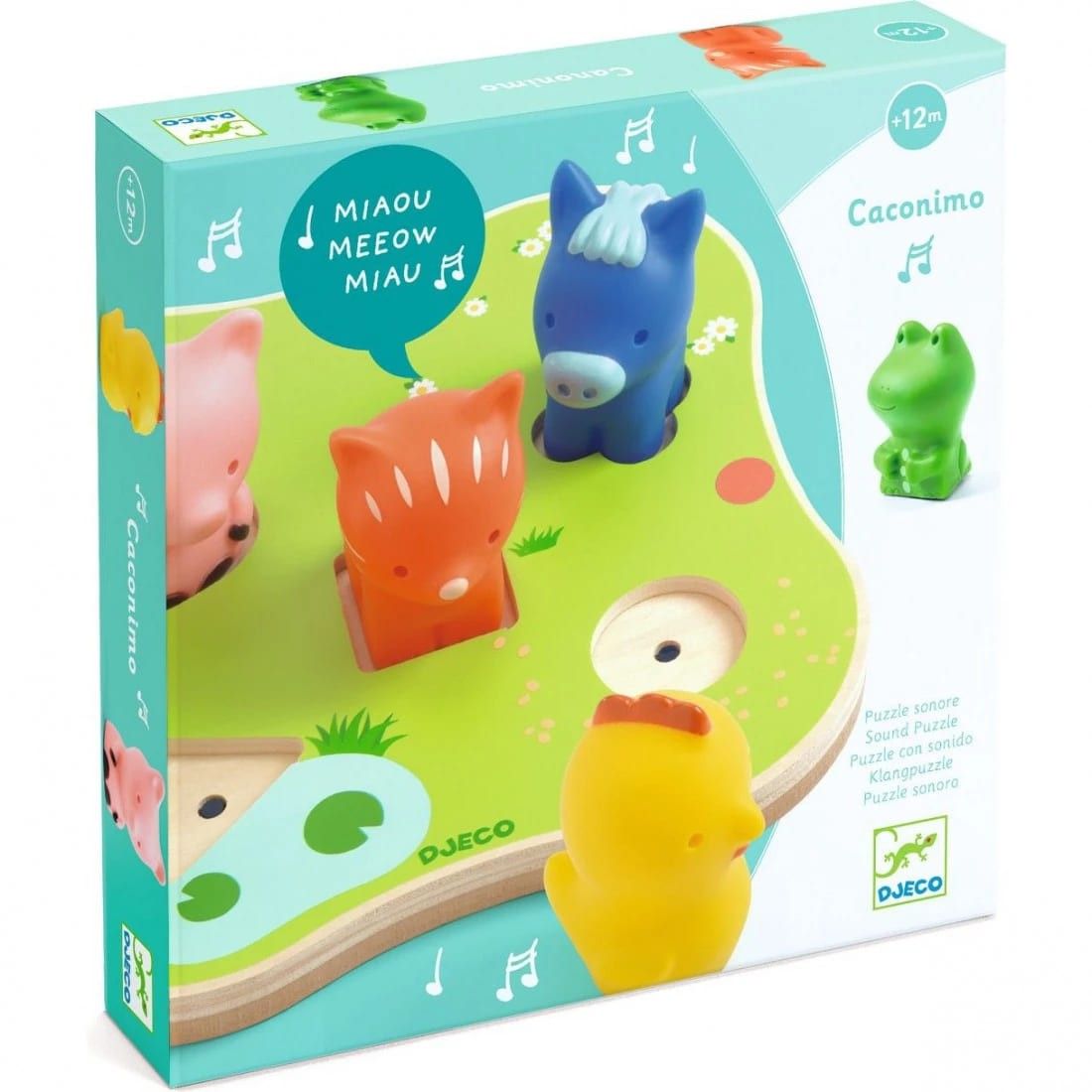 Primera imagen del Encajable Musical 3D Caconimo de Djeco