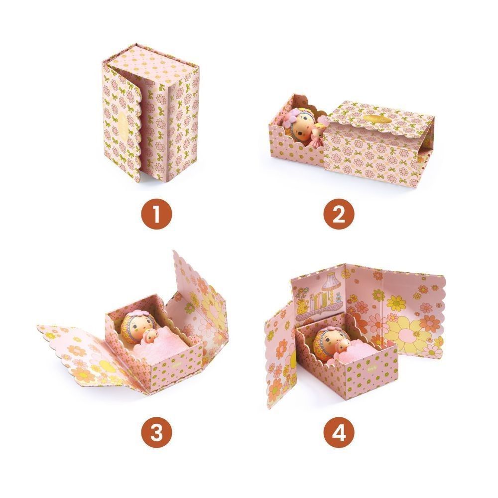 Quinta imagen de Tinyly Rose Tinyroom de Djeco