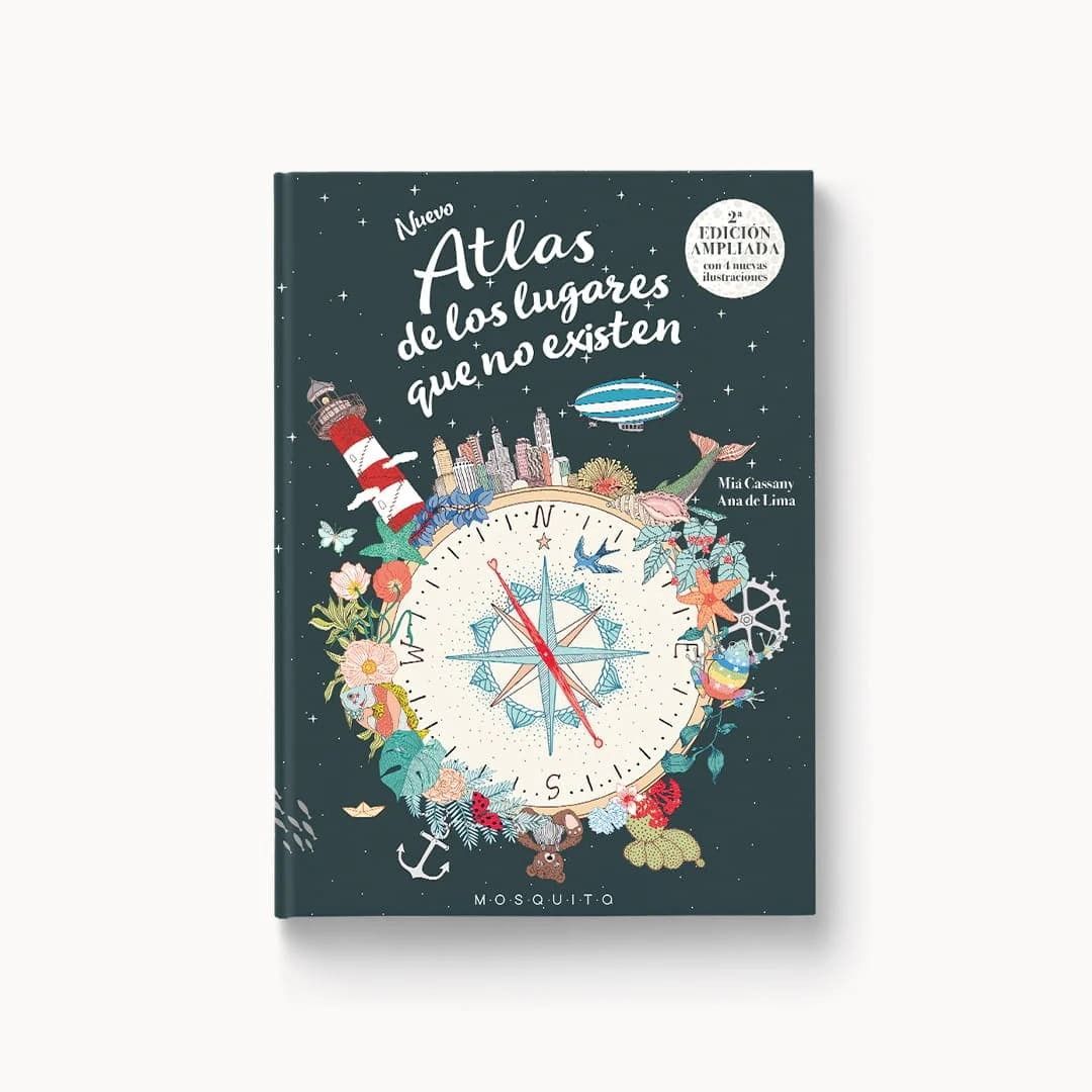 Primera imagen del Nuevo Atlas de los lugares que no existen de Mosquito Books