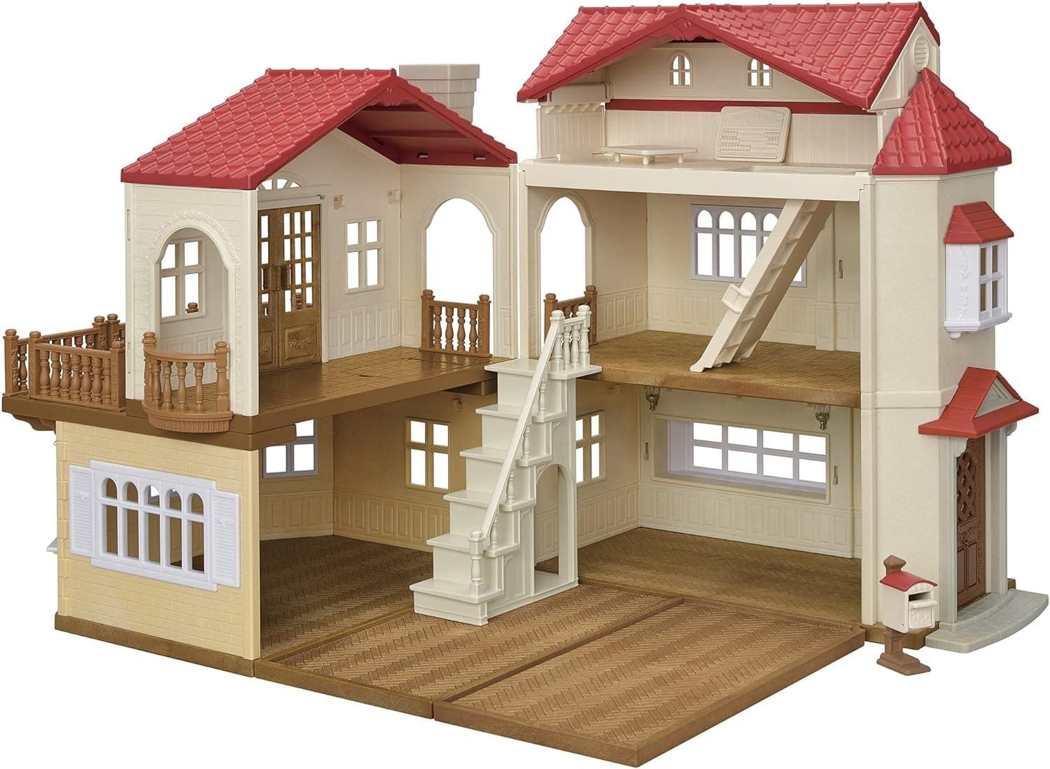 Octava imagen de la Casa con Luces el Ático Secreto de Sylvanian Families